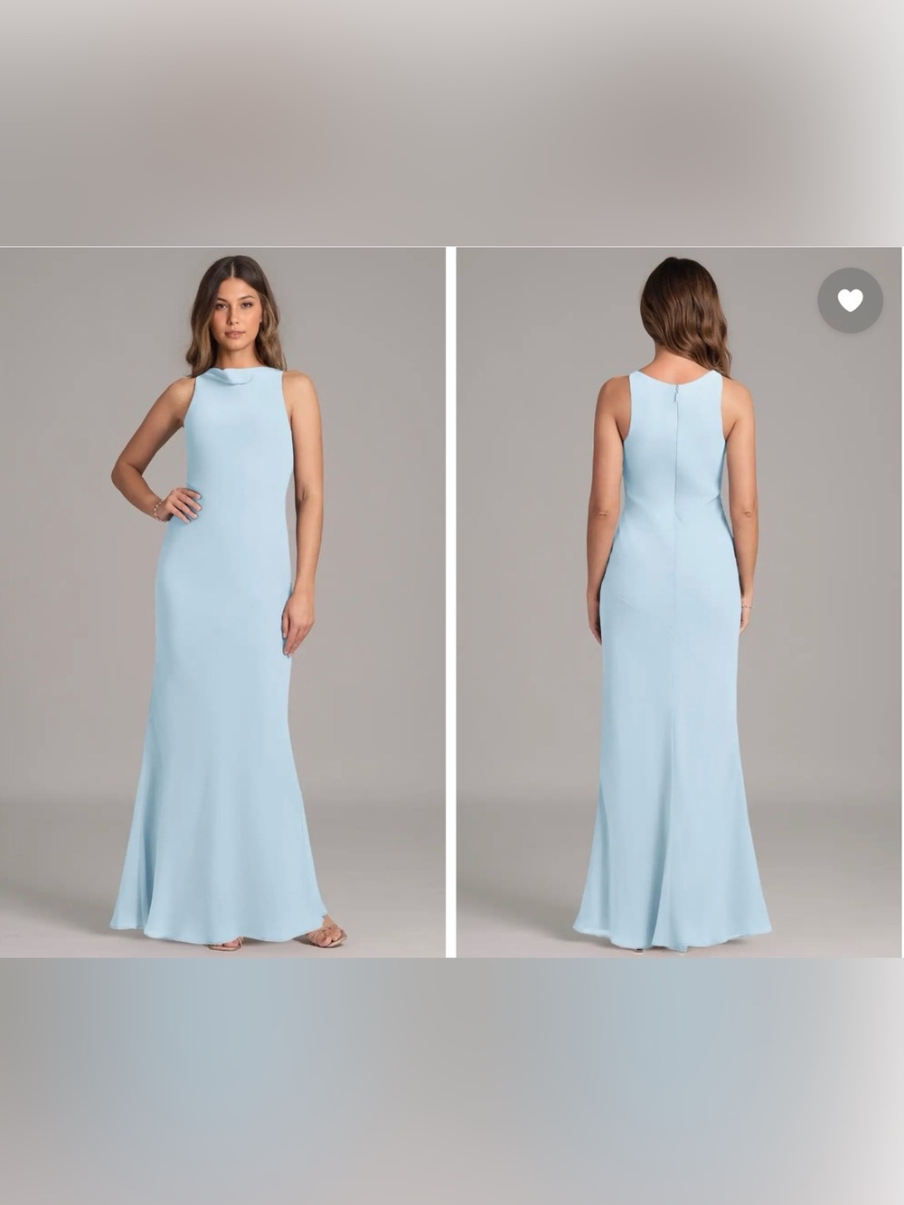 Azazie Allettie Bridesmaid Dress in Sky Blue || NEW WITH TAGS